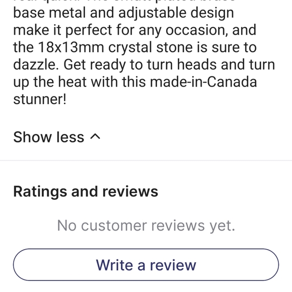 TOVA Jaimi Ring in Smut NWT - Picture 2 of 5